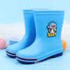 Botas de Lluvia para Niños y Niñas, Botas de Lluvia de Dibujos Animados para Estudiantes de Primaria, Zapatos Impermeables para Bebés, Botas de Agua Forradas de Algodón para Niños Grandes, Venta al por Mayor del Fabricante