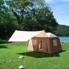 Barraca inflável acampamento ao ar livre outono e inverno acampamento quente pernoite casa pequena equipamento de campo toldo destacável integração