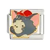 Pulseira de Módulo Popular Europeia e Americana DIY Soldagem Padrão Colorido Desenho Animado Clássico Mickey Mouse Lápis de Cor Pequeno Novo Individual