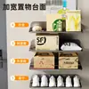 Mesa de noche plegable Solución alternativa para uso doméstico en habitaciones pequeñas, Estante de almacenamiento con cargador de teléfono para mesita de noche