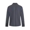Blazer de diseño a rayas de lujo ligero estilo americano 26122 para hombre, adecuado para ir al trabajo, moda urbana casual y una sensación de alta gama