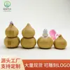 Frasco Rolo de Bambu com Rolha Esférica Tassel Zen 1ml Frasco de Perfume Frasco Rolo para Óleo Essencial Tampa de Bambu Embalagem de Frasco de Óleo Essencial