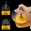 Batidor de huevos batidora de pelo varilla batidora semiautomática artefacto para el hogar herramientas de acero inoxidable multifuncionales para pasteles venta al por mayor de alimentos