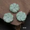 315-Cristal de Jade Ágata gema flores talladas diy hecho a mano hosta paso columpio pétalos accesorios de joyería