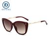 Gafas de Sol de Moda Europeas y Americanas Defeng 39012, Gafas de Sol Metálicas de Moda para Mujer, Comercio Exterior Transfronterizo al por Mayor
