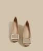 Novidade Primavera/Verão 2026 Sapatos Mary Jane com Salto Escondido para Mulheres, Sapatos Elegantes de Festa Estilo Fada, Sapatos de Salto Baixo, Sapatos de Calçar