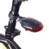 Luz de Advertência de Segurança de Linha Paralela Luz Traseira de Bicicleta Lanterna Traseira Equipamento de Ciclismo Mtb Luz de Bicicleta Luz Traseira a Laser