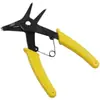 Pinzas de circlip multifuncionales 2 en 1 para desmontar y montar circlips internos y externos