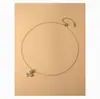 Set de Joyería de Flor de Trébol de Alta Gama para Mujer, Diseño de Nicho de Alta Gama, Moderno y Versátil, Venta al por Mayor de Fábrica Listo para Enviar