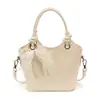 2026 Nueva Moda Bolso Cubo para Mujer Simple de un Solo Hombro Cruzado Versátil para Viajes Diarios Portátil Pequeño Todo Uso Textura de Cuero Suave