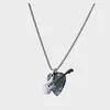 Palhetas de Guitarra Colar Hip-Hop Masculino Tendência Nicho Design Distintivo Didi Pingente de Casal Acessórios para Meninos e Meninas