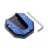 Veículo Elétrico Niu Base Antiderrapante para Cavalete Lateral Motocicleta Cavalete Lateral Assento Liga de Alumínio Suporte de Pé Modificado Base Ampliada