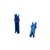 4LSZ319 enchufe cuádruple azul agujero octagonal suelto con columna de conexión de columna de inserción cilindro de conexión piezas de producción pequeñas