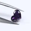 Nuevo Zircón Geométrico en Forma de Corazón Más Vendido, Zircón Grueso en Forma de Corazón 4*6-8*10mm Corazón Gordito con Base Puntiaguda Cz Piedra Suelta