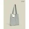 Bolsa de Compras Feminina Nova Estilo Japonês Casual Ultra Leve Grande Capacidade Tote de Ombro em Nylon