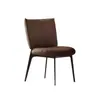 Cadeira de Jantar Minimalista Italiana para Casa Designer Luxo Leve Hotel Cadeira de Negociação Cadeira com Encosto Cadeira de Jantar Estofada de Ponta Bom Item