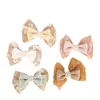 Organza Floral Laço Duplo Feito à Mão DIY Acessórios para Cabeça de Criança Chapéu Sapatos Acessórios para Roupas Atacado