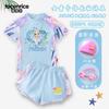 2025 Novo Maiô Infantil da Princesa Elsa Moda para Meninas Tipo Cortado Tamanhos Médio e Grande para Crianças Meninas Proteção Solar Secagem Rápida