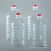 5 litros 10 jin 2,8L barril de vinho de plástico 2,5 litros barril de óleo comestível PET transparente com tampa garrafa de óleo de chá lata de óleo vazia