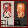 Farol antiguo de estilo chino para exteriores, restaurante, hotel, calle, lugar pintoresco, centro comercial, decoración colgante de flores, farol rojo de pared para Internet