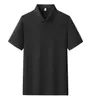 Camisa tipo polo de trabajo personalizada para mujeres y hombres, ropa corporativa de verano de manga corta con estampado de logotipo, color liso, camiseta transpirable y agradable para la piel
