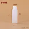 Spot Wholesale Botella de Plástico Blanca Semitransparente con Tapa 100ml 500ml Sub-Botella de PE Botella de Muestra Sellada para Líquido Pigmentado