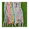 Amazon novo 6mm colorido cerâmica macia pulseira colar de telefone móvel corda de cerâmica macia junta de cerâmica artesanal material DIY