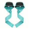 Mkas Straps de Pulso para Levantamento de Peso, Straps com Assistência de Potência, Straps de Aderência, Faixas de Resistência para Fitness, Barras de Pull-Up, Straps de Compressão Antiderrapantes para Assistência com Halteres