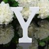 27 letras 8CM de altura ornamentos de letras em inglês de madeira branca e decoração de casamento para casa adereços de tiro &amp;-S