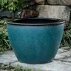 Gran pecera de porcelana azul y blanca, tanque de agua de 1 metro de largo, jarra de porcelana, cuenco para nenúfares, maceta grande para lotos, cuenco, maceta para lotos, maceta para tortugas, patio