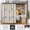 Cortinas de cama, cortinas para mesa de dormitório e cercado de cama, cortinas de dormitório, cortinas para cama de estudante, cortinas blackout para beliches inferiores e superiores