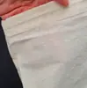 Bolsas de Algodão e Linho com Cordão em Estoque, Sacos de Tecido Liso para Alimentos, Sacos de Armazenamento para Joias, Personalizáveis com Logo DIY