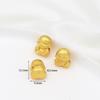 Contas Espaçadoras Cor-Preservada Banhadas a Ouro Padrão de Bolsa da Sorte Auspiciosa com Nó Chinês Acessórios de Joia para Pulseira DIY Feito à Mão D148