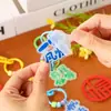Llavero de estudiante de alto rango colgante para bolso de dopamina temporada de graduación decoración con texto inspirador regalo