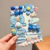 Pinzas de pelo de flores coloridas, pinzas laterales, pinzas para flequillo lateral, lindos accesorios para el cabello de niños y bebés, pinzas para el cabello de niñas, pinzas BB, pasadores