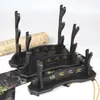 Soporte Longquan baibingtang soporte de espada multicapa-Soporte de cuchillo japonés Samurai estante de tres capas de doble capa-Sí
