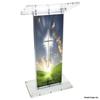 Podio Acrílico, Mesa de Plexiglás Transparente, Fabricante de Beijing Procesamiento y Personalización