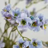 Ramo de Flores Artificiales Moutong para Decoración de Escenas, Flor Moutong Realista de Alta Calidad y Margarita para Bodas, Flores Falsas
