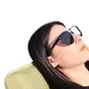 Sillón reclinable ajustable de cuatro posiciones, Silla plegable simple, Cama plegable, Silla luna portátil de tres posiciones para siesta en la oficina