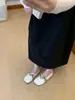 Sapatos Mary Jane Khaki Estilo Francês Doudou para Mulheres, Novos Sapatos de Bico Redondo Outono e Inverno 2026 para Combinar com Saias
