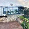 Online Hongye luxo B & B design micro casa cápsula espacial característica B & B experiência imersiva camping futuro fabricante de cabine