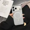 Funda magnética de enfriamiento tipo panal adecuada para Apple 17 Pro Max, funda de malla magnética para 16 Pro Max/17 Pro, cubierta protectora anticaídas