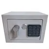 Pequeno Cofre Digital Doméstico com Senha, Cofre Anti-Roubo para Dinheiro, Cofre de Parede para Escritório, Modelo com Alça Preta