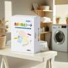 Película absorbente de color transfronteriza de 50 piezas, anti-transferencia de color, no destiñe, película para mezclar la ropa, papel absorbente de color, lavadora doméstica, prevención de manchas en la ropa