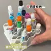 Caixa Suporte Organizador de Cosméticos de Silicone para Armazenamento de Pomada Silicone Multifuncional para Lápis de Batom e Sobrancelha Organizador de Mesa Gadget Prático