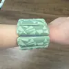 Muñequeras de Silicona con Peso para Ejercicio Aeróbico, Elegantes Muñequeras con Peso Estampado de Leopardo, Equipo de Soporte de Peso para Brazos
