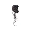 Fábrica de Perucas Xuchang Atacado Grampos de Cabelo, Apliques de Cabelo, Cabelo Sintético, Laços, Coque Estilo Menina, Bigodes de Dragão, Penteados de Coque