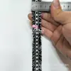 Fita de Seda Dourada Pequena Fragrante com Pingente de Renda Trançada Decoração de Gola de Suéter e Punho Escova de Dentes Acessórios de Roupa DIY