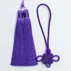 Borla auspiciosa de dos colores borla china borla colgante hecho a mano DIY