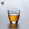 Venta al por mayor de fábrica juego de té japonés de vidrio resistente al calor grano vertical taza pequeña taza de té taza de té taza individual kung fu